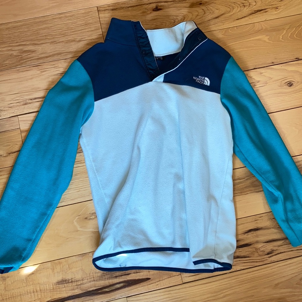 north face quarter snap pullover